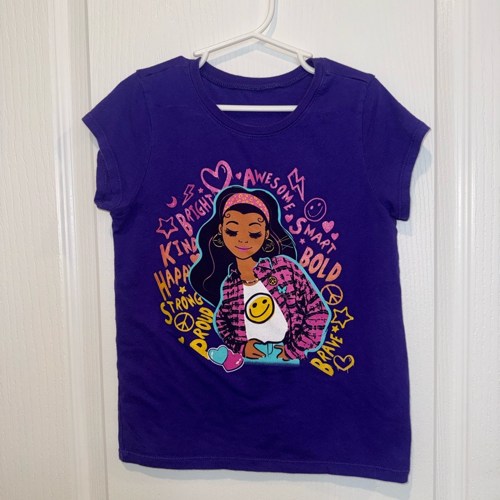 The Children's Place Purple Graphic Tee
